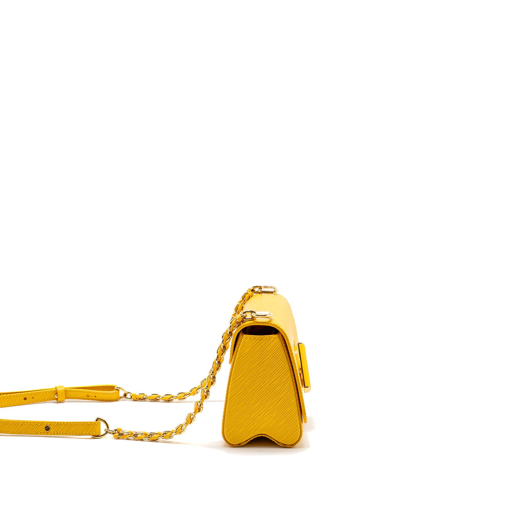 louis-vuitton-twist-pm-and-card-holder-epi-leather-yellow-ghw-sell-in-set