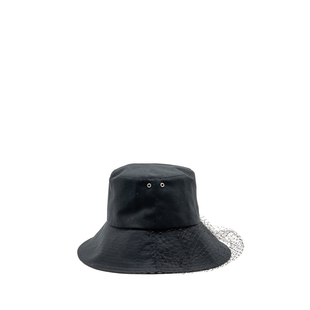 dior-size-59-teddy-d-brim-bucket-hat-with-veil-black