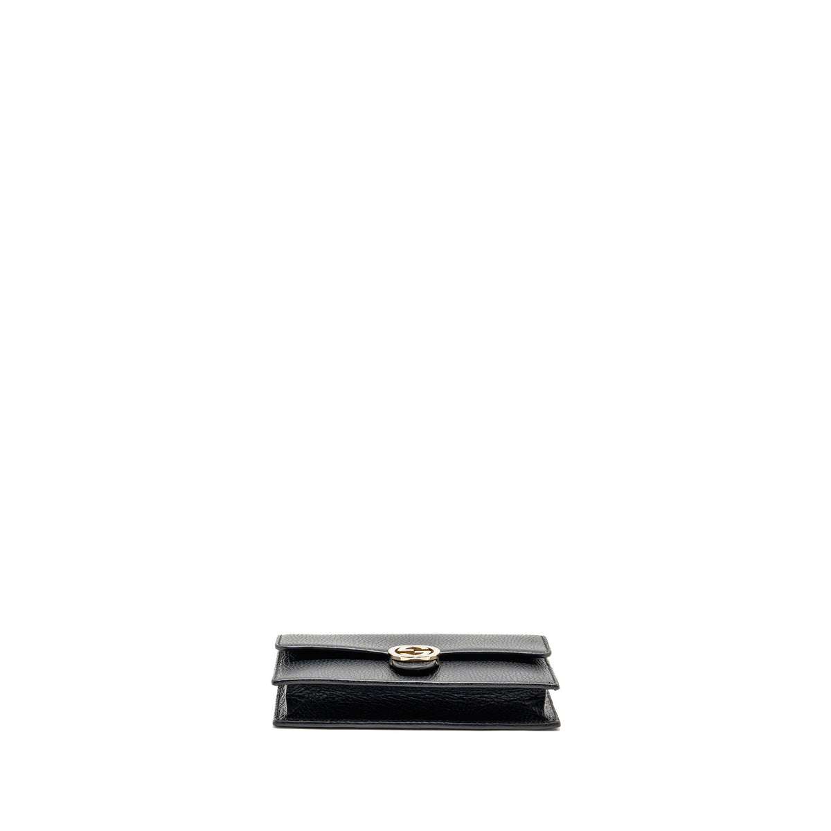 gucci-interlocking-chain-wallet-calfskin-black-ghw