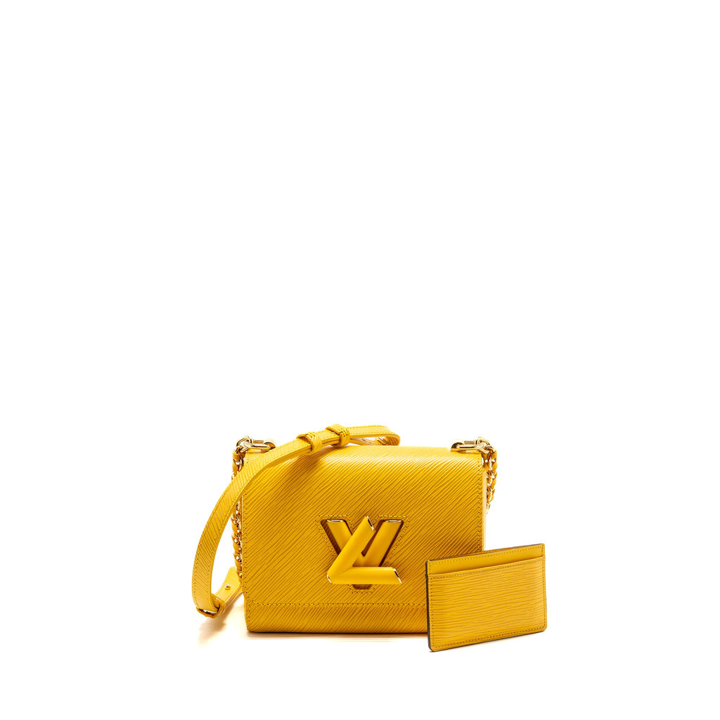 louis-vuitton-twist-pm-and-card-holder-epi-leather-yellow-ghw-sell-in-set