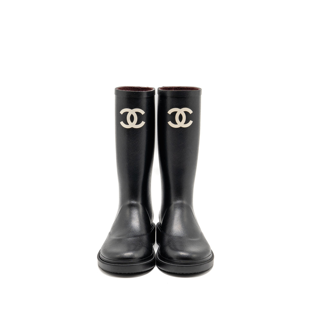 chanel-size-39-25b-high-boots-caoutchouc-black