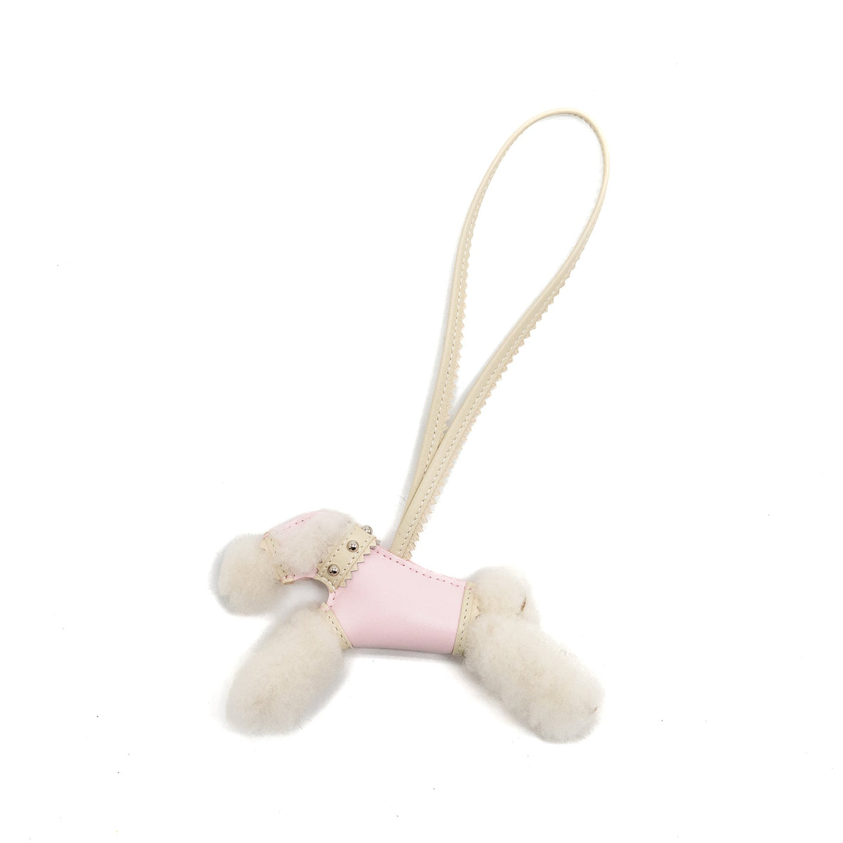 hermes-budy-shearing-bag-charm-wool-leather-ecru-rose-darling-craie