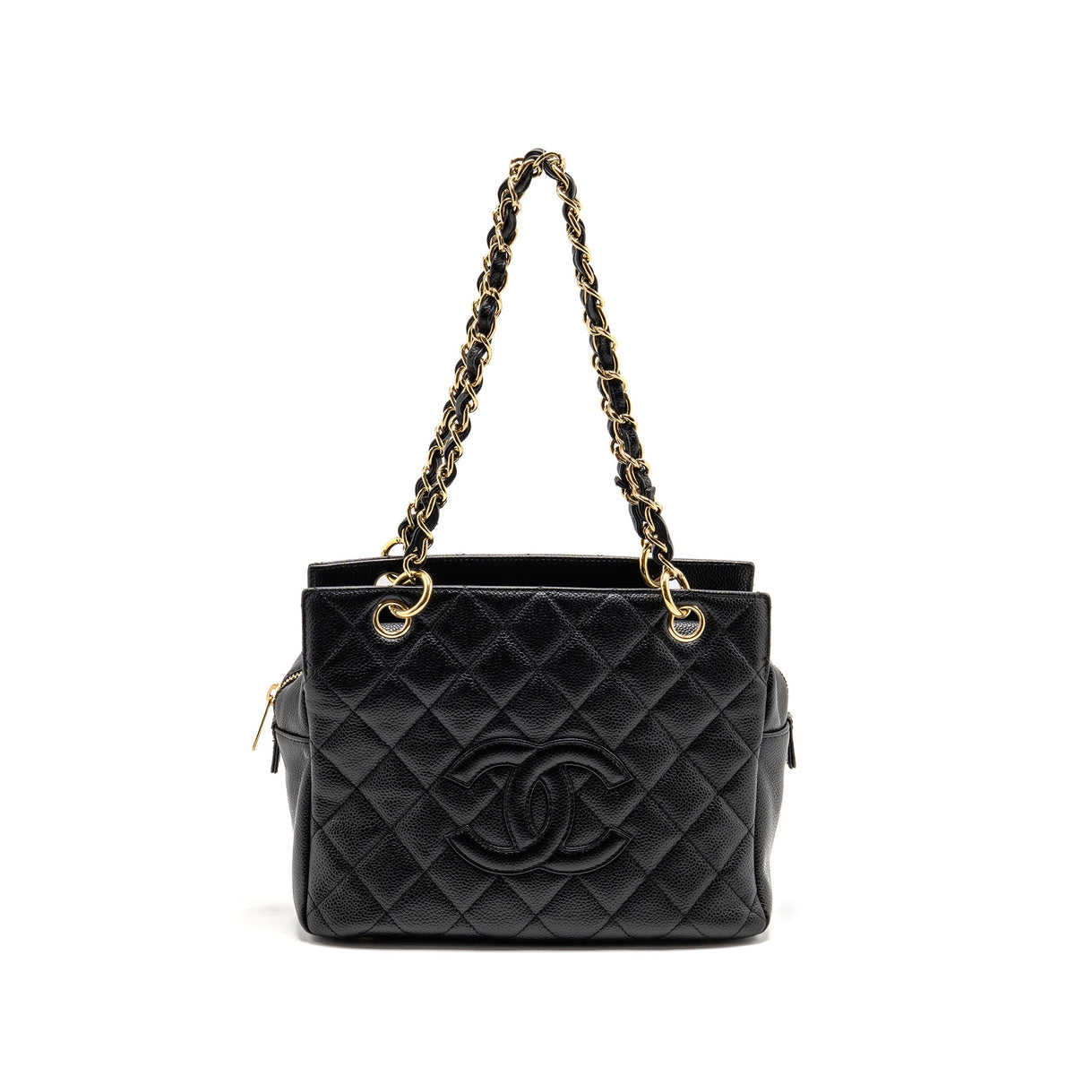 chanel-petite-timeless-tote-caviar-black-ghw