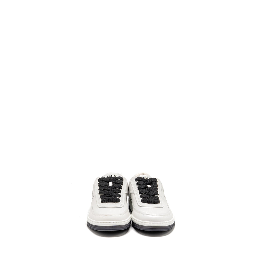 chanel-size-37-5-cc-logo-sneakers-white-black-grey-copy