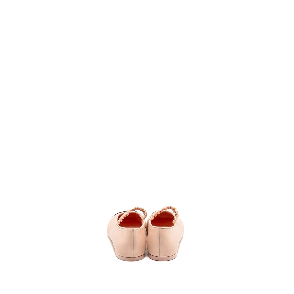 chanel-size-36-24c-mary-janes-ballet-flats-lambskin-light-pink-black-and-logo-leg-warmers-cotton-light-pink-sell-in-a-set