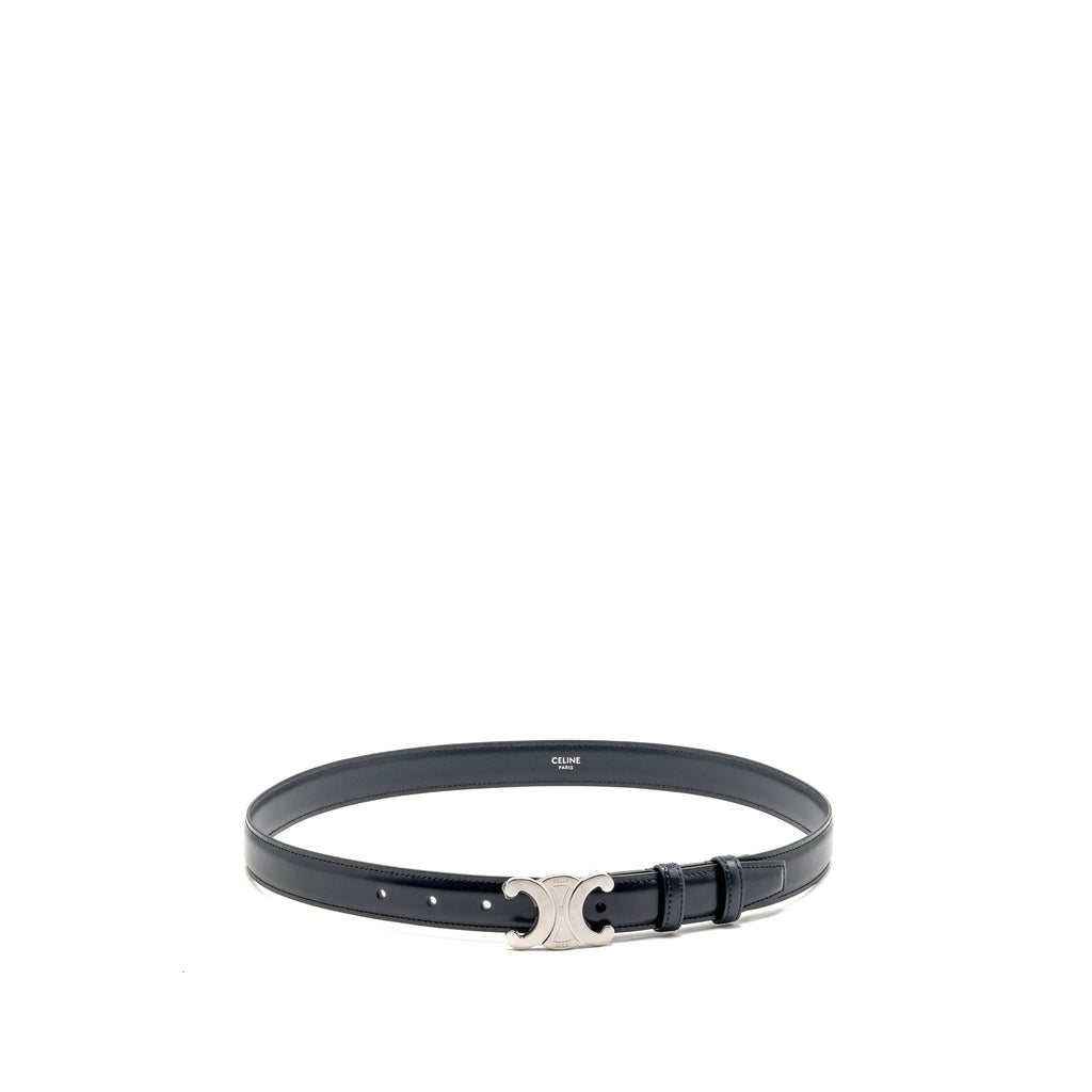 celine-size-85-triomphe-belt-25mm-calfskin-navy-shw