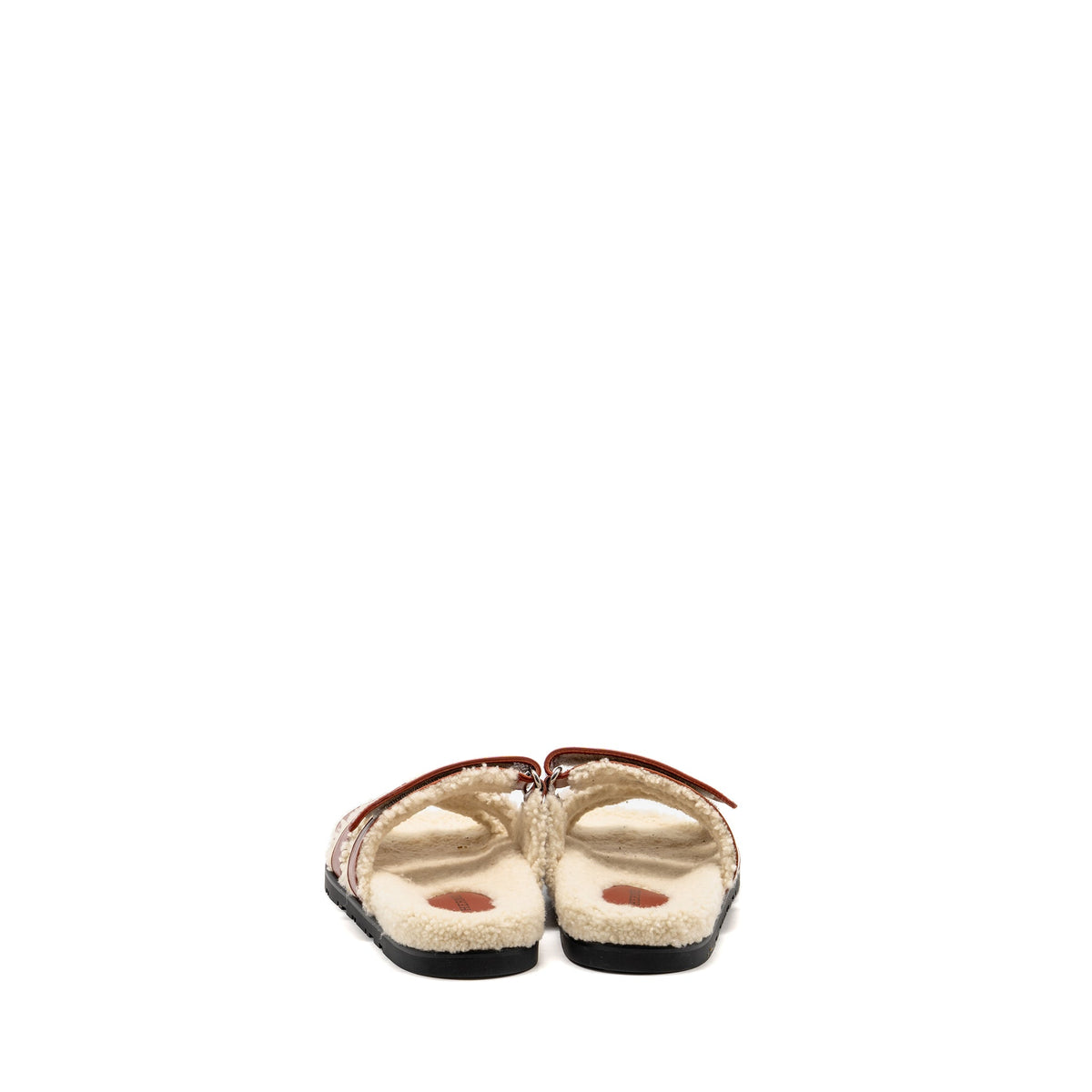 hermes-size-37-femme-chypre-sandals-glazed-napa-shearling-rouge-sanguine-ecru-copy