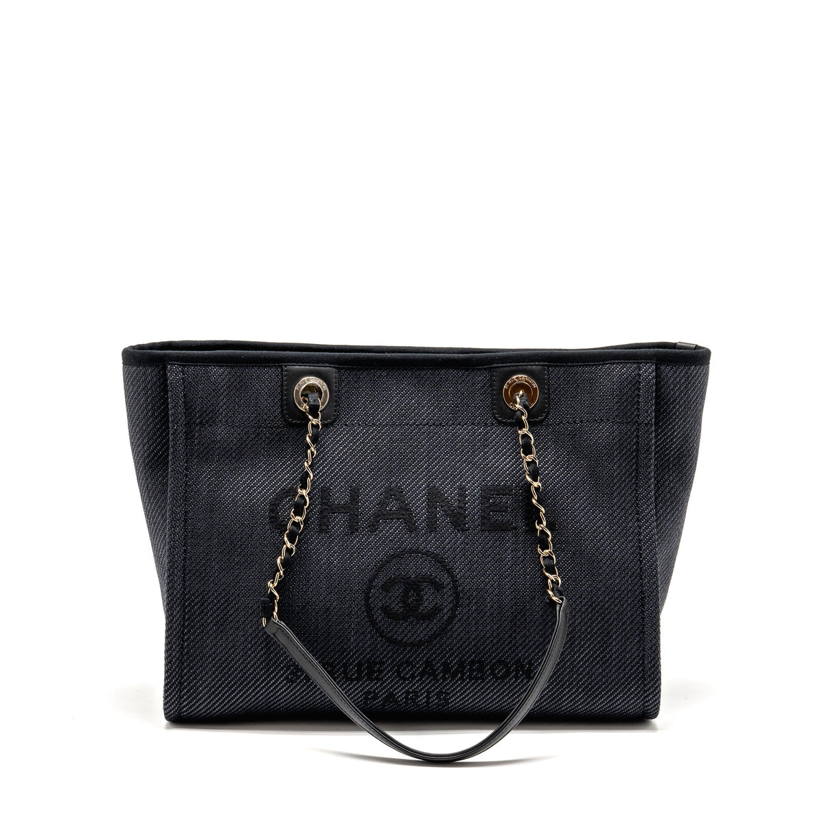 chanel-deauville-tote-fabric-black-lghw