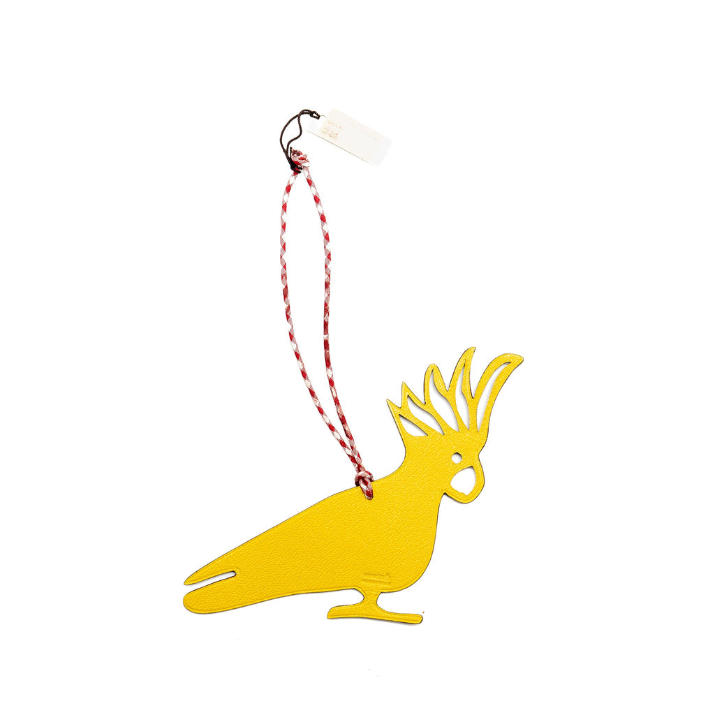 hermes-cockatoo-charm-yellow