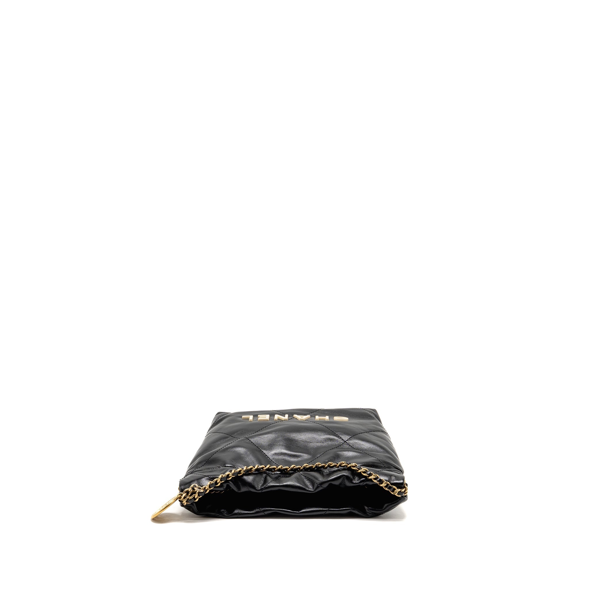 chanel-mini-22-bag-shiny-calfskin-black-ghw-microchip-7