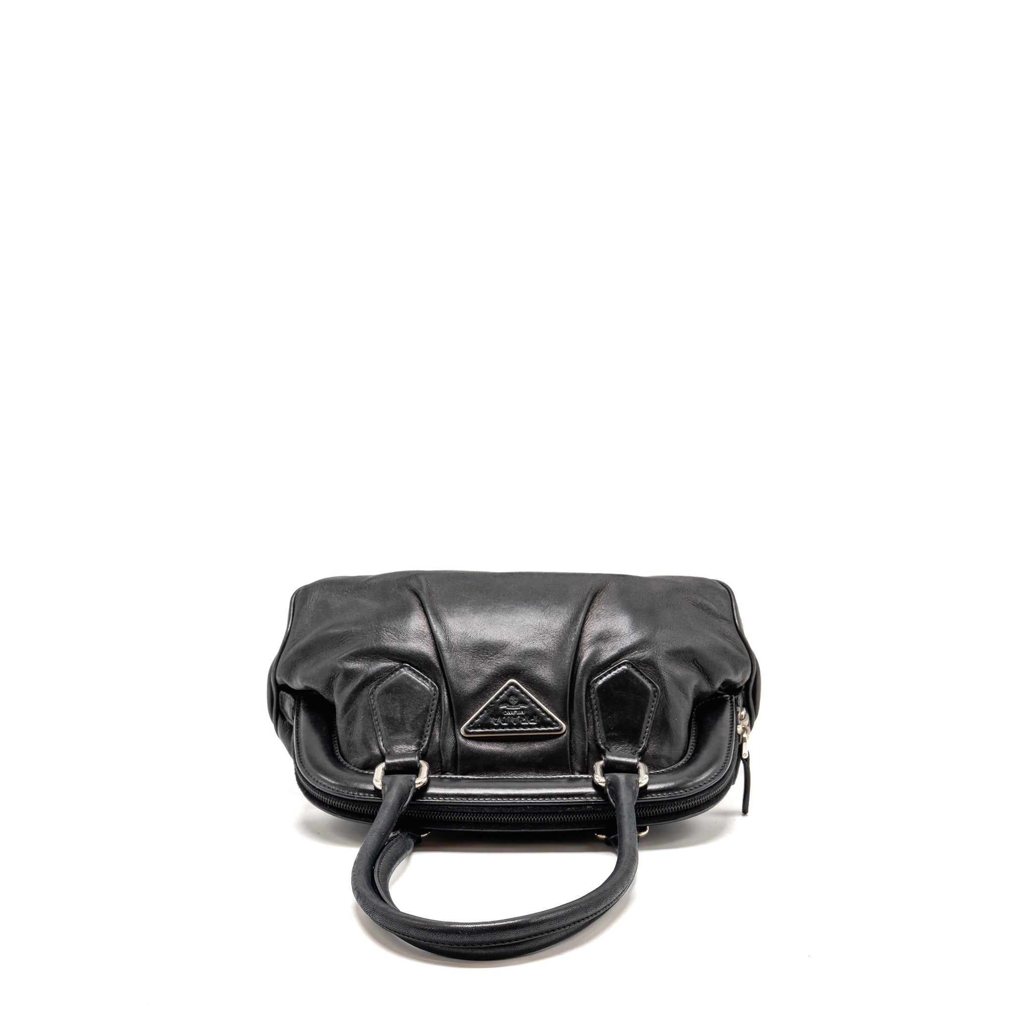 prada-top-handle-dangle-bag-leather-black-shw