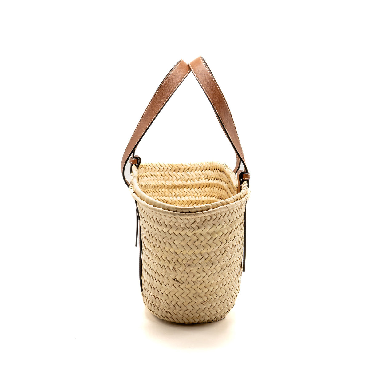 loewe-basket-bag-leather-trimmed-woven-raffia-palm-leaf-calfskin-natural-tan-shw