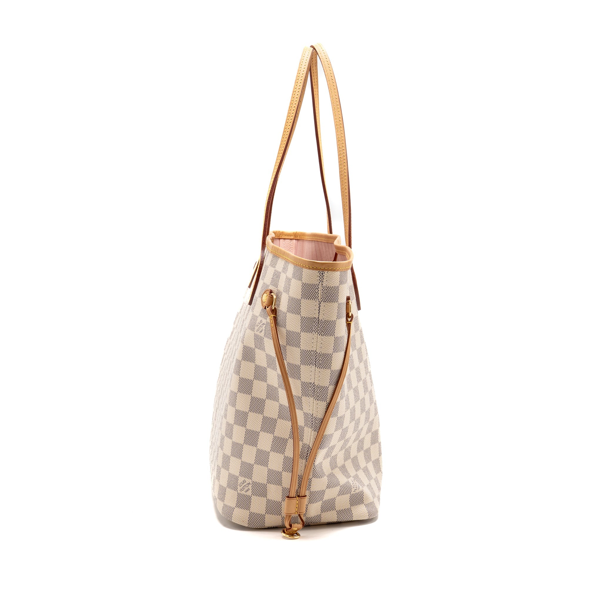 louis-vuitton-neverfull-mm-damier-azur-canvas-rose-ballerine-ghw