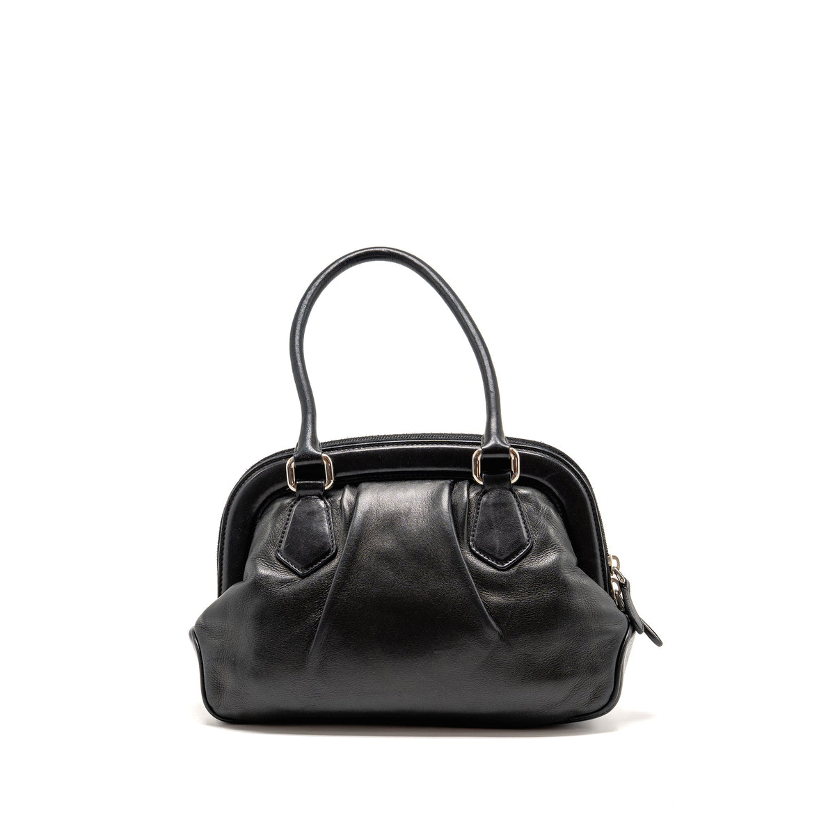 prada-top-handle-dangle-bag-leather-black-shw