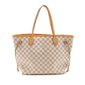 louis-vuitton-neverfull-mm-damier-azur-canvas-rose-ballerine-ghw