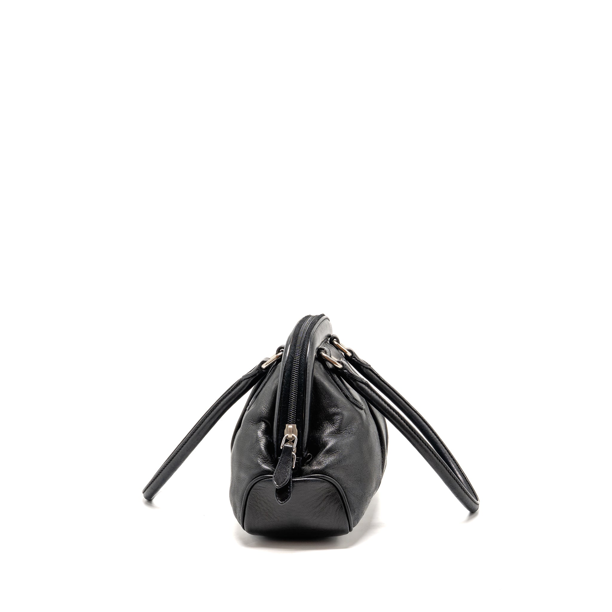 prada-top-handle-dangle-bag-leather-black-shw