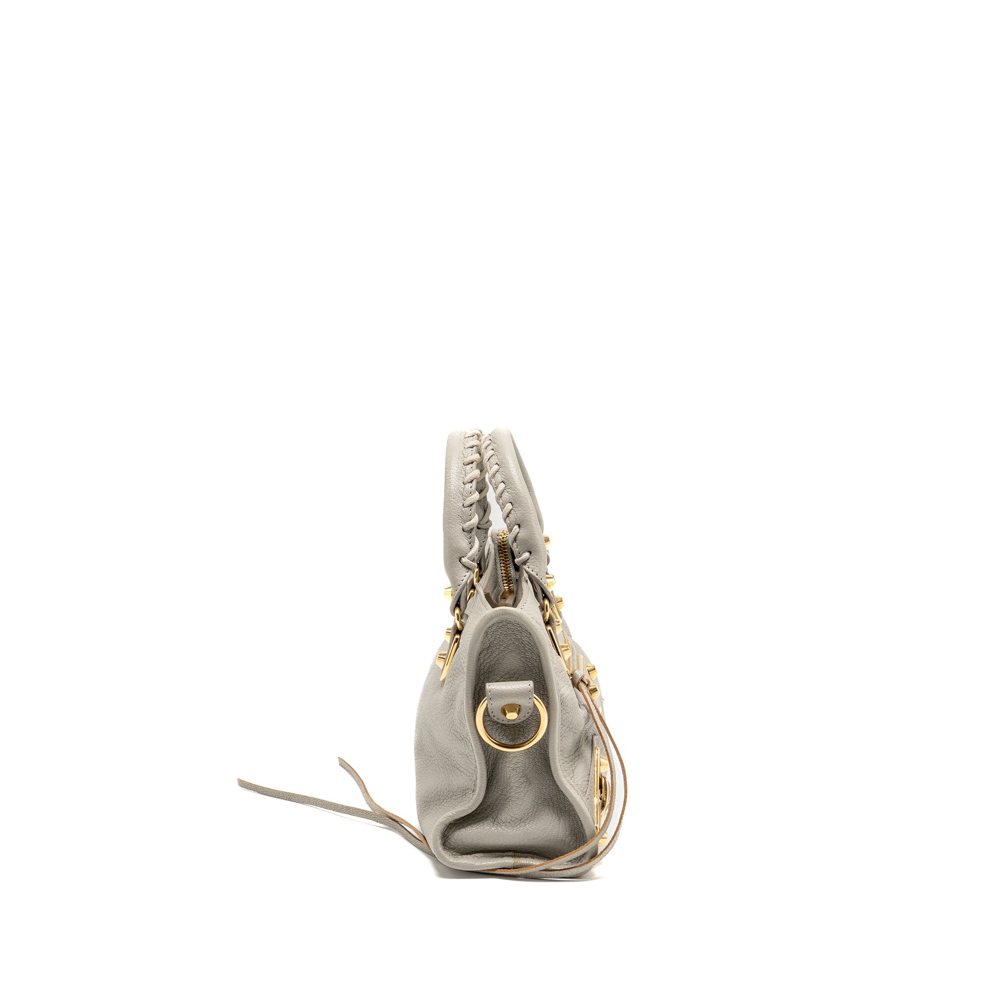 balenciaga-mini-city-bag-calfskin-light-grey-ghw