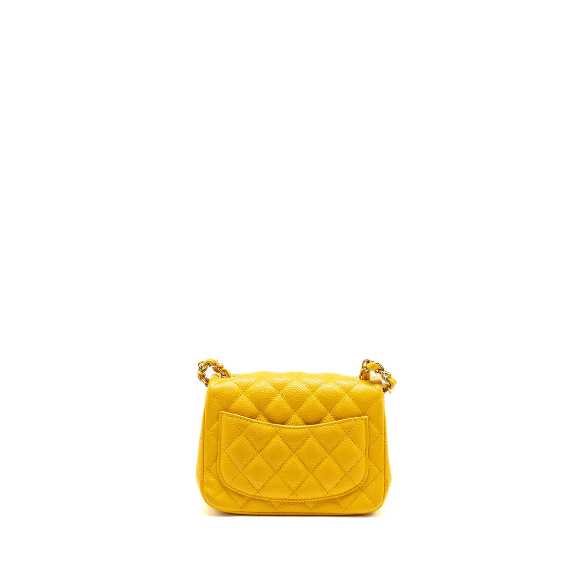 chanel-classic-mini-square-flap-bag-caviar-yellow-lghw
