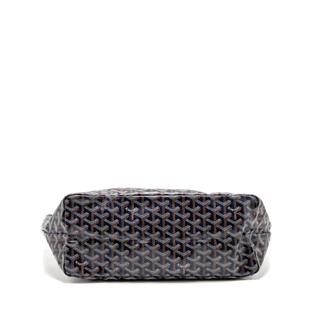 goyard-saint-louis-pm-tote-goyardine-canvas-calfskin-navy-blue-shw-copy