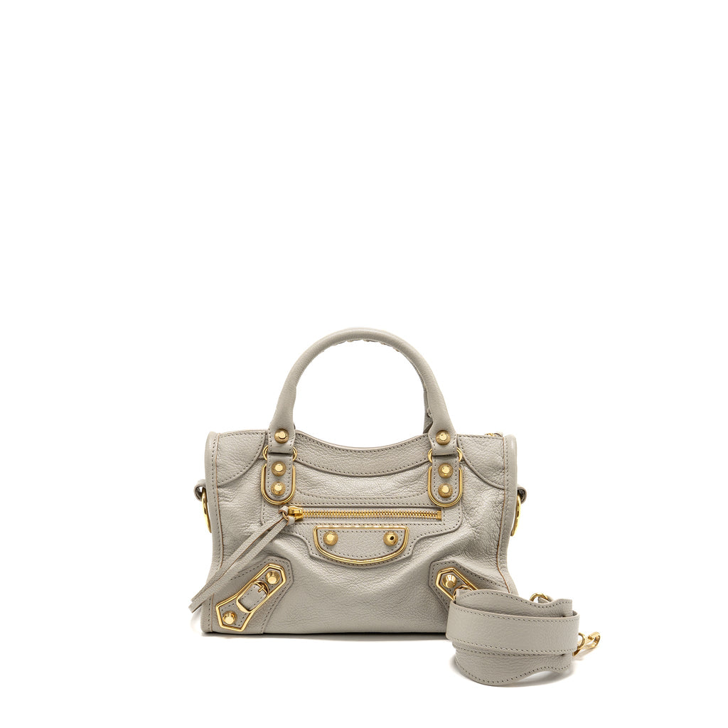 balenciaga-mini-city-bag-calfskin-light-grey-ghw