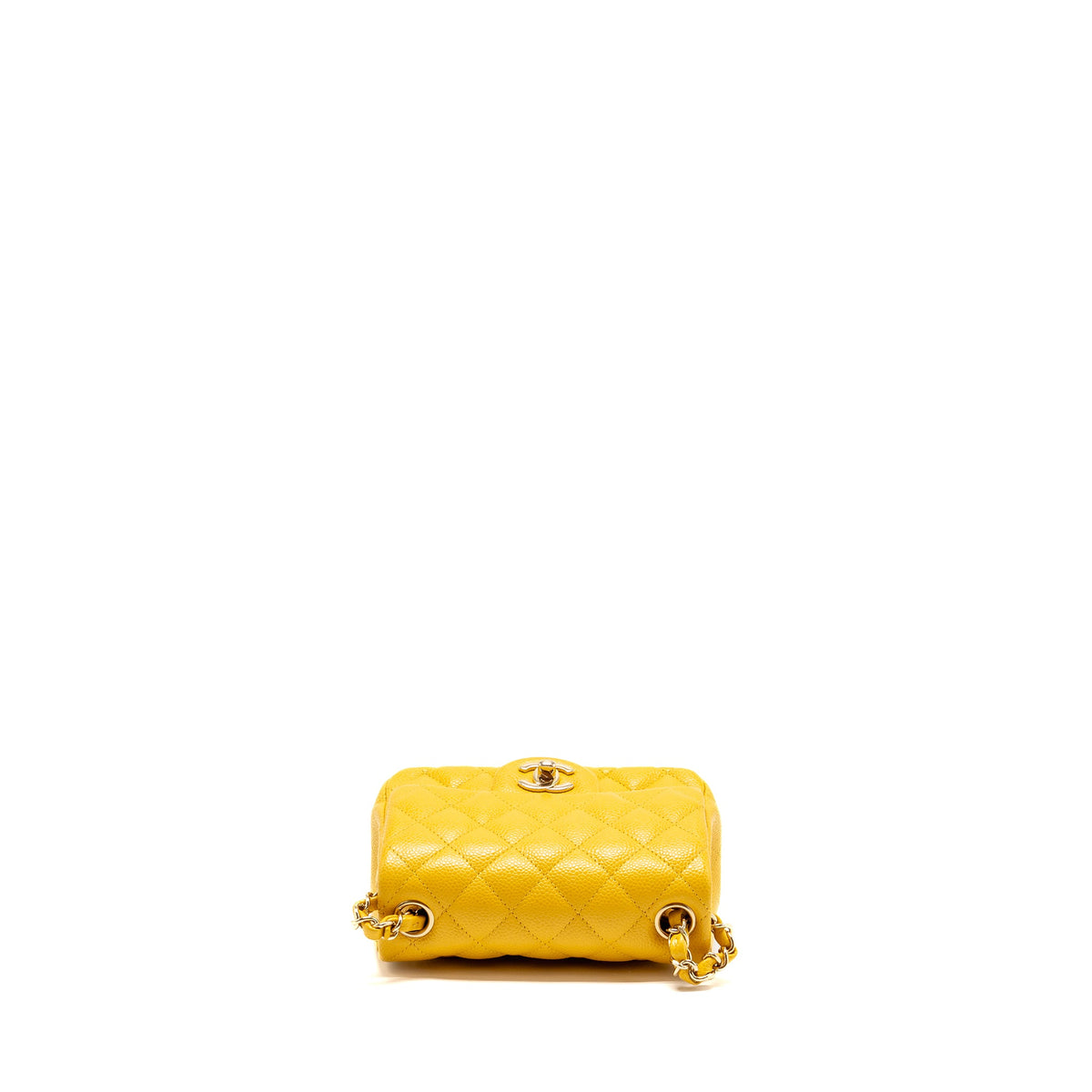 chanel-classic-mini-square-flap-bag-caviar-yellow-lghw