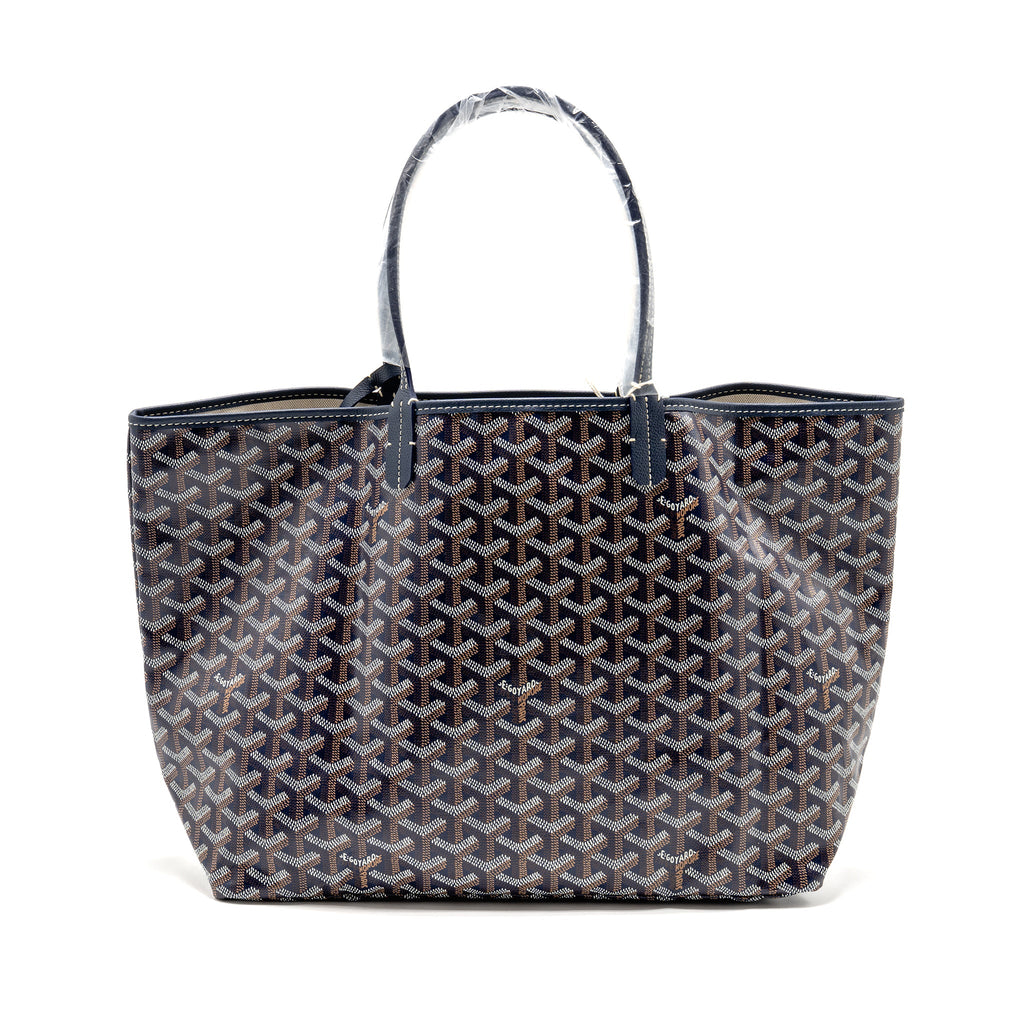 goyard-saint-louis-pm-tote-goyardine-canvas-calfskin-navy-blue-shw-copy