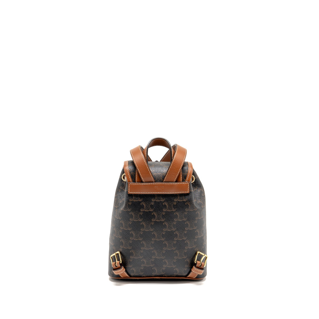 celine-mini-backpack-folco-triomphe-canvas-calfskin-tan-ghw-3