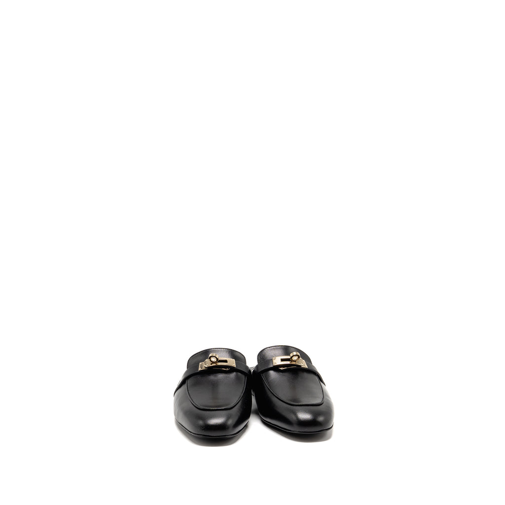 hermes-size-38-oz-mule-black-lghw