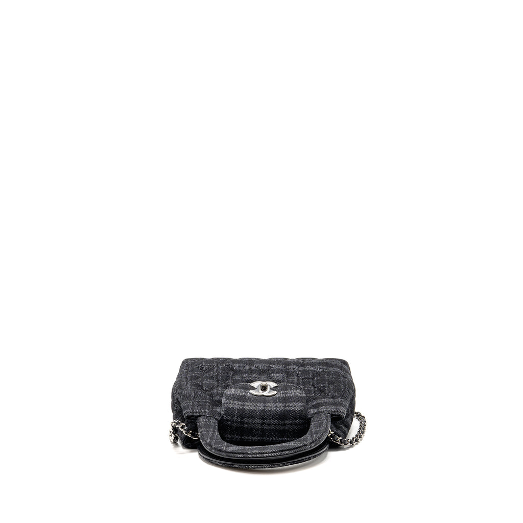 chanel-mini-kelly-shopping-tote-bag-denim-black-grey-shw-microchip