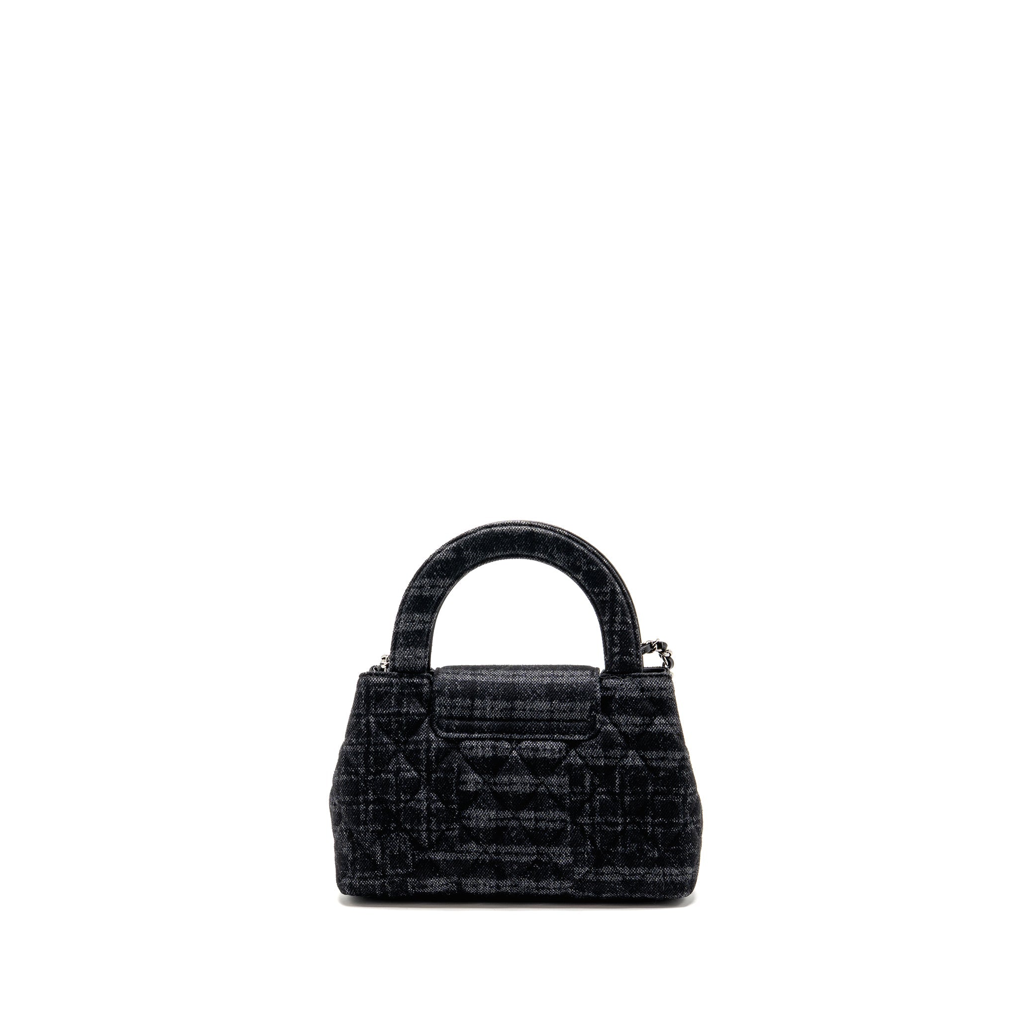 chanel-mini-kelly-shopping-tote-bag-denim-black-grey-shw-microchip