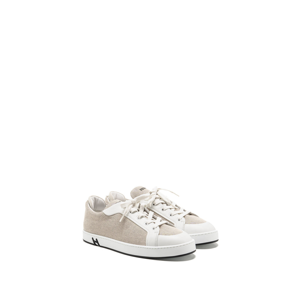 hermes-size-39-femme-kid-sneaker-toile-h-leather-prunoir-blanc