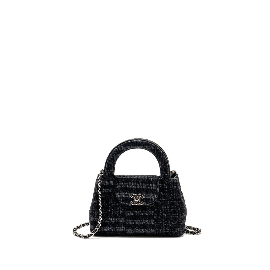 chanel-mini-kelly-shopping-tote-bag-denim-black-grey-shw-microchip