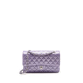 chanel-medium-classic-double-flap-bag-lambskin-iridescent-purple-shw-microchip