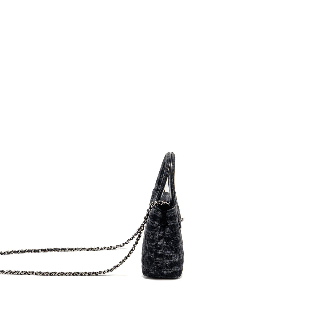 chanel-mini-kelly-shopping-tote-bag-denim-black-grey-shw-microchip