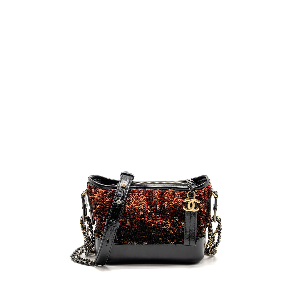 chanel-small-gabrielle-hobo-bag-sequin-shiny-calfskin-orange-black-multicolour-hardware-copy