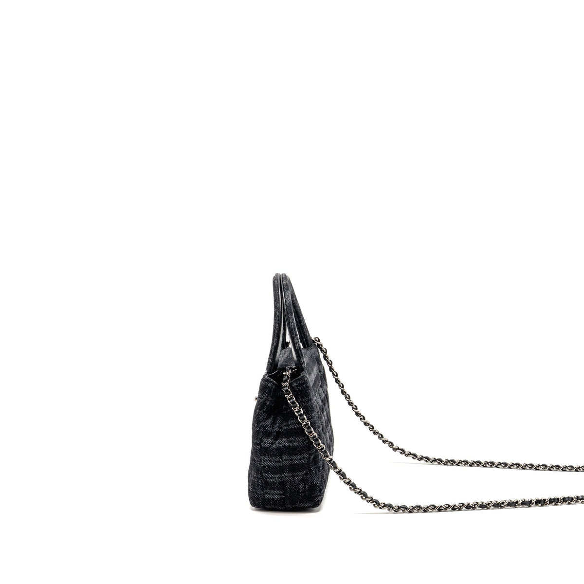 chanel-mini-kelly-shopping-tote-bag-denim-black-grey-shw-microchip