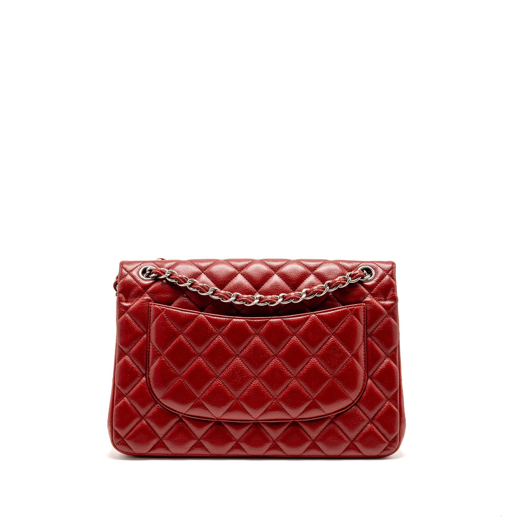chanel-jumbo-classic-double-flap-bag-caviar-red-shw