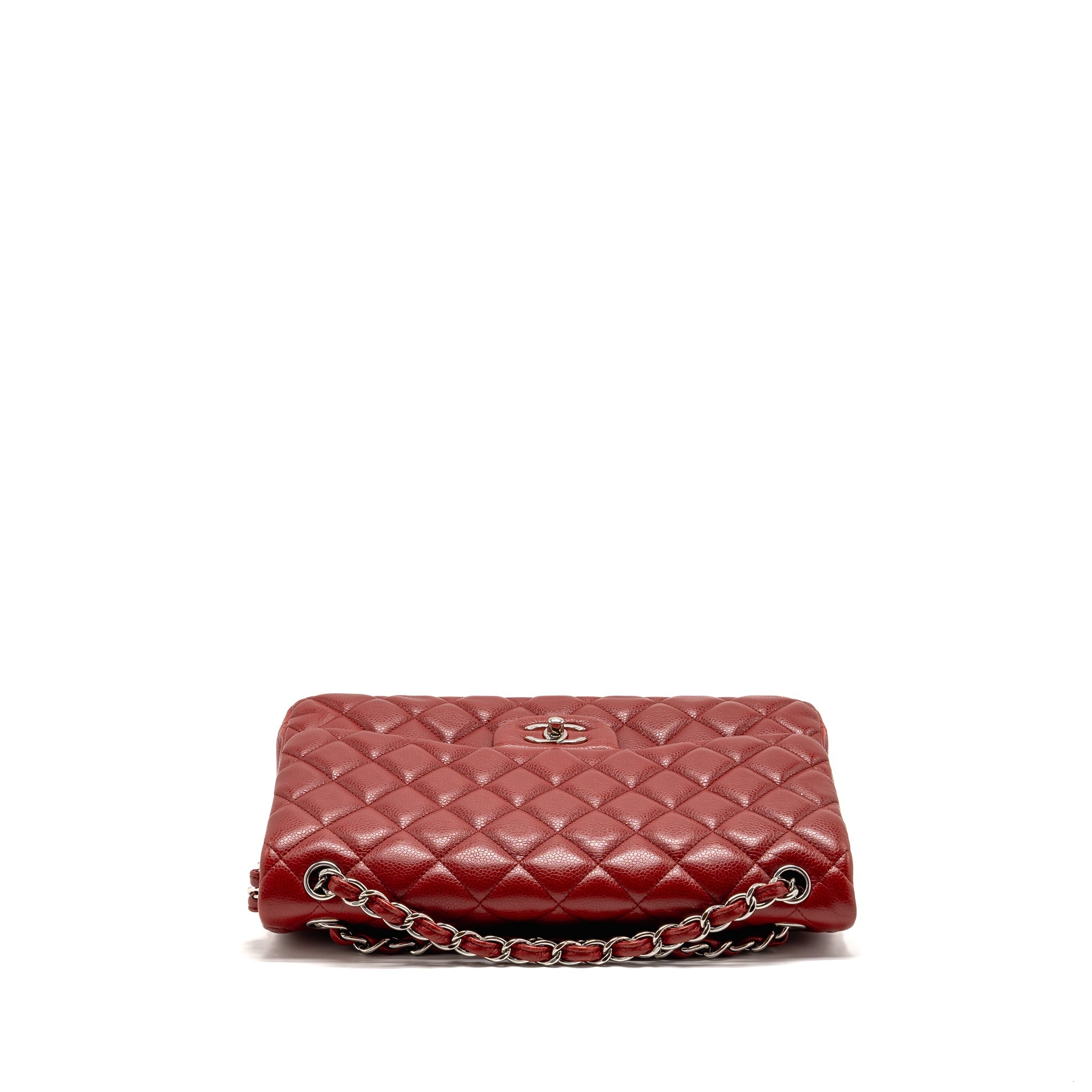 chanel-jumbo-classic-double-flap-bag-caviar-red-shw