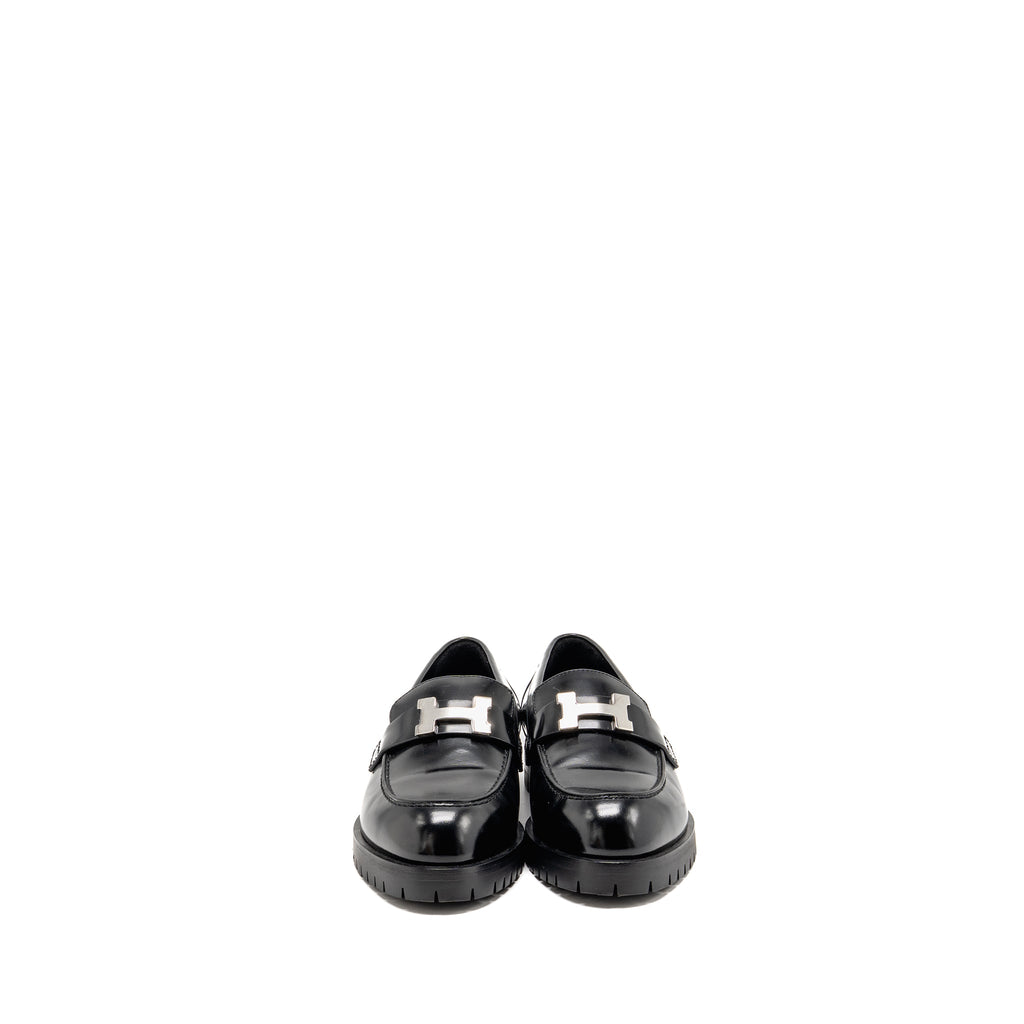 hermes-faubourg-loafer-black