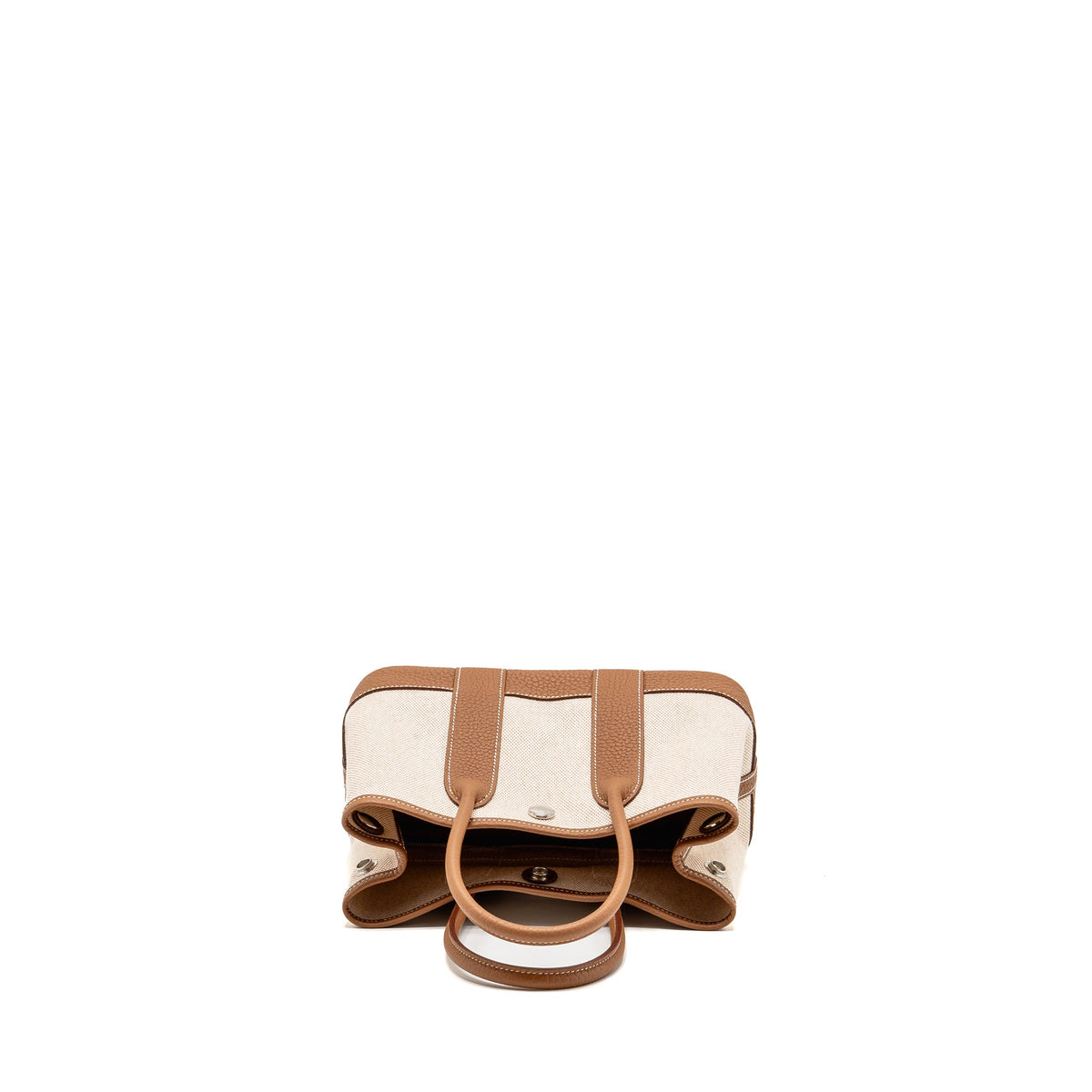 hermes-neo-garden-party-23-canvas-negonda-ecru-beige-gold-shw-stamp-g