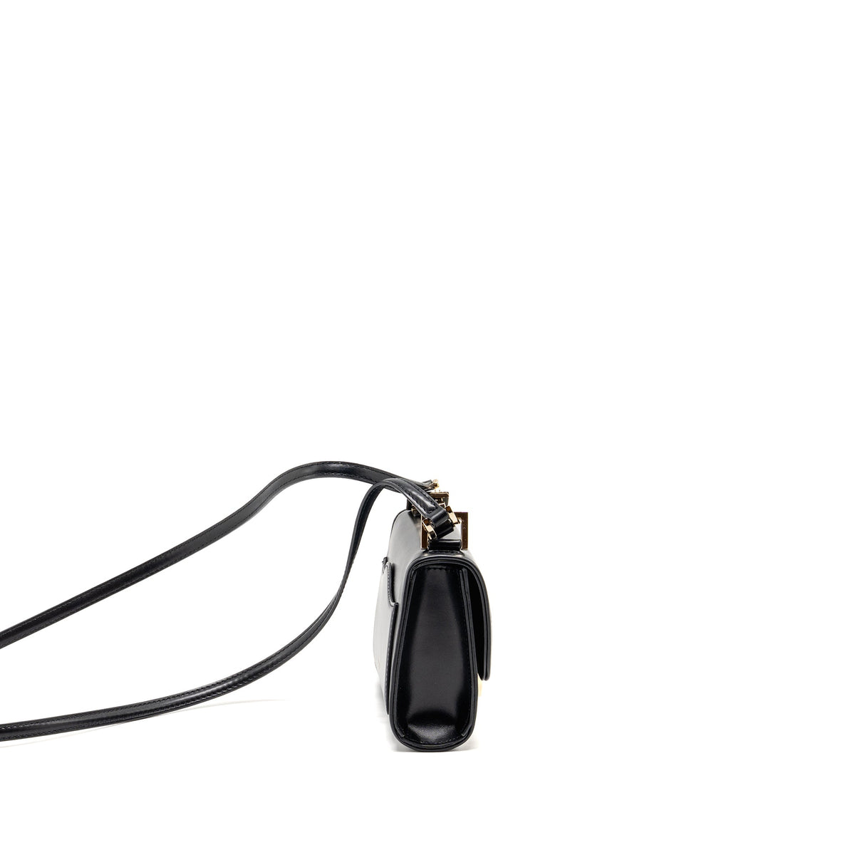 valentino-v-logo-type-foldover-top-shoulder-bag-calfskin-black-shw
