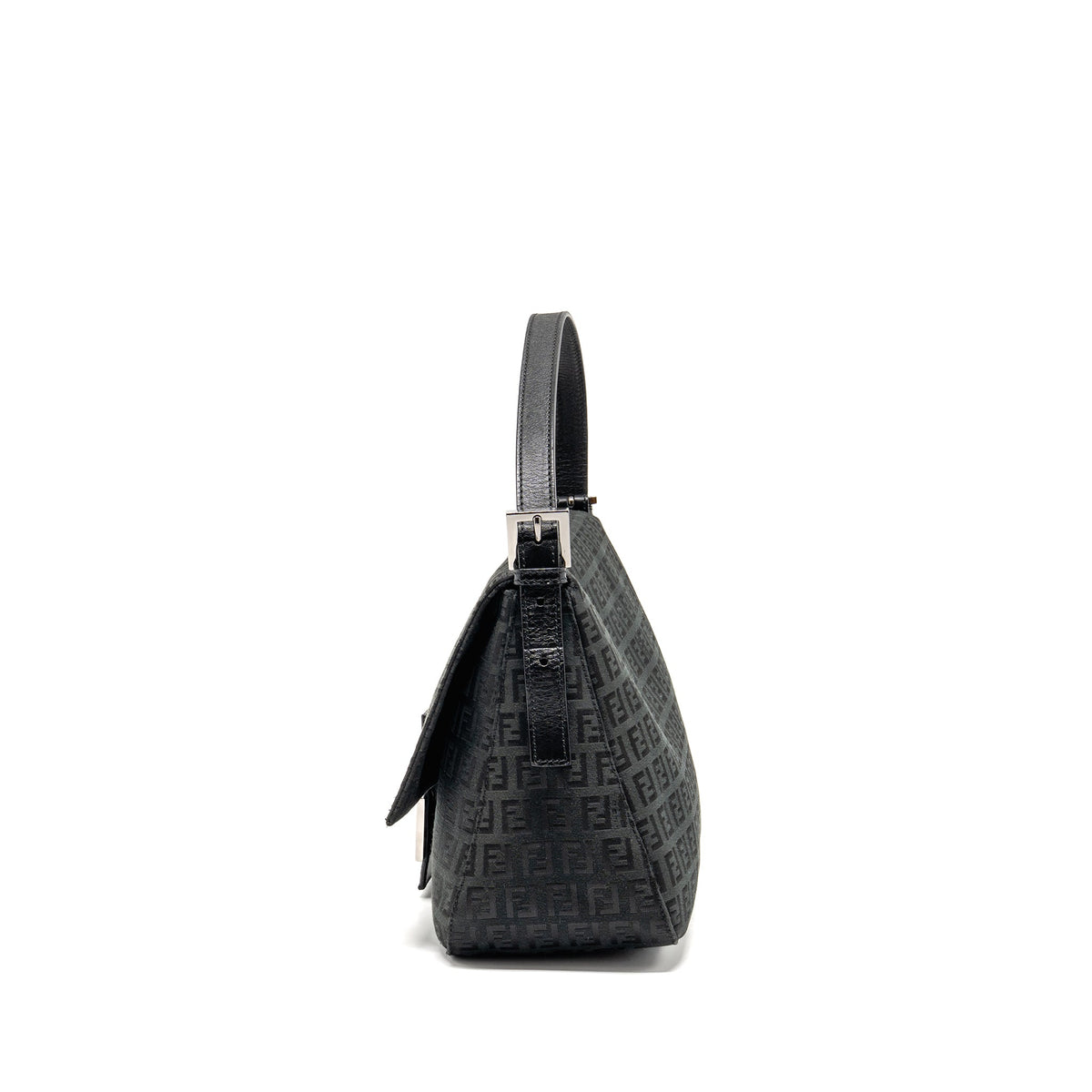 fendi-zucca-mamma-baguette-bag-ff-logo-canvas-black-shw