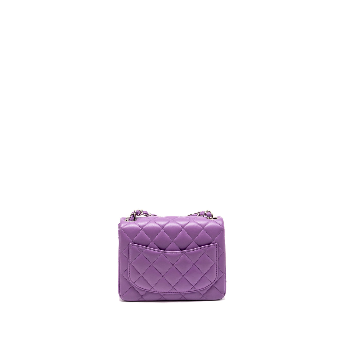chanel-mini-square-flap-bag-lambskin-purple-shw-copy