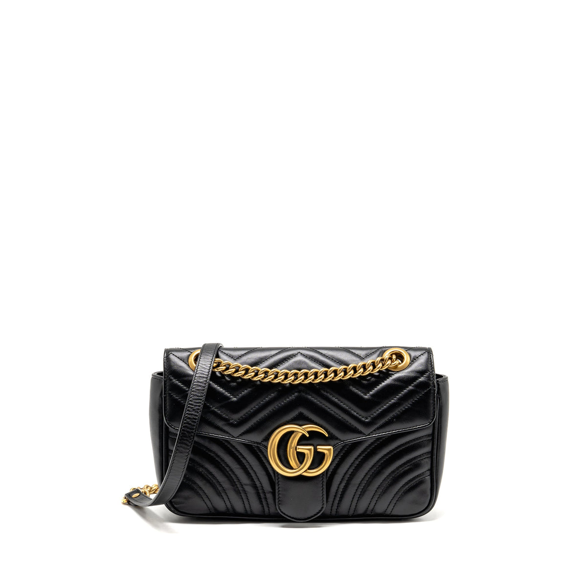 gucci-small-gg-marmont-shoulder-bag-calfskin-black-ghw-2