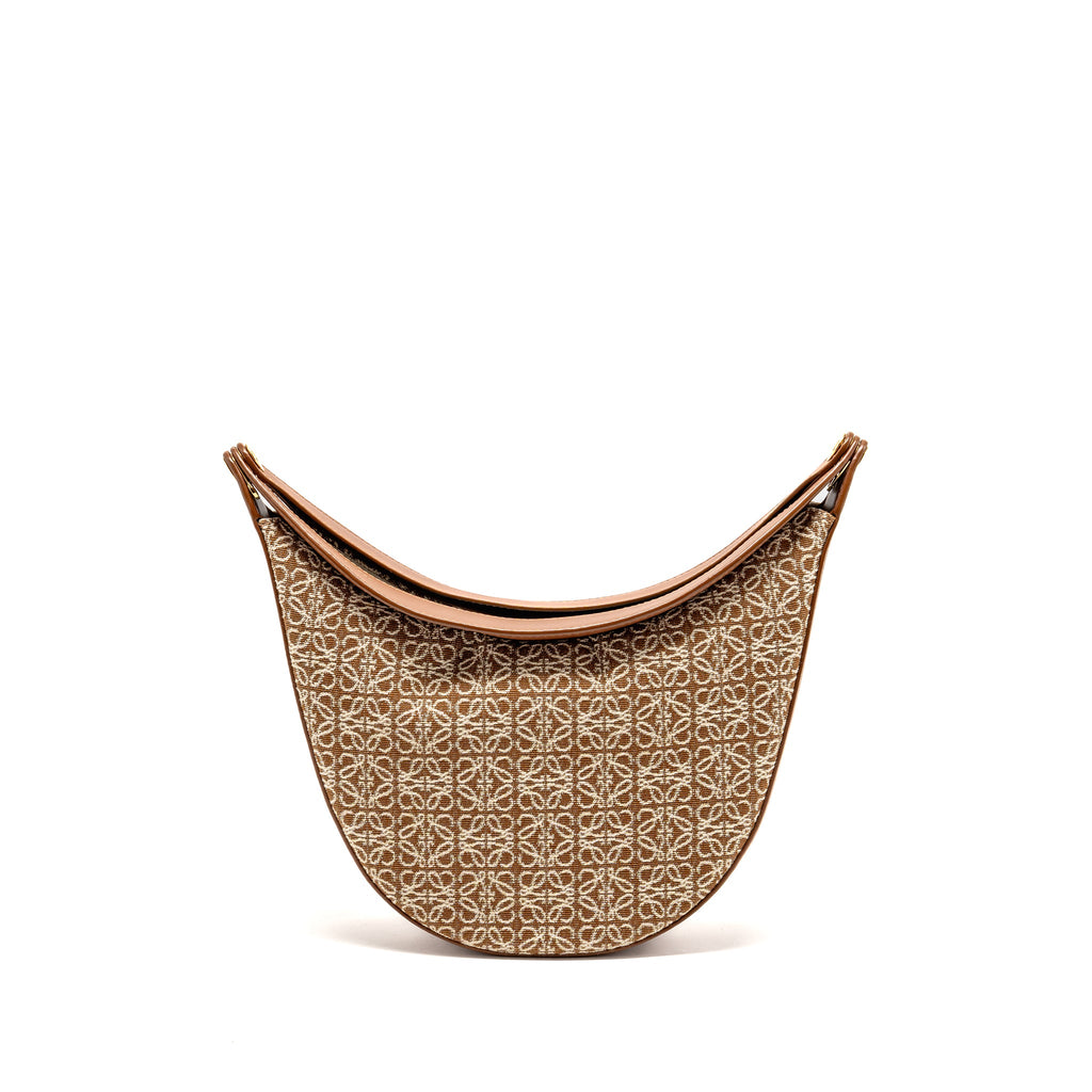 loewe-medium-luna-bag-anagram-jacquard-canvas-calfskin-tan-pecan-ghw-copy