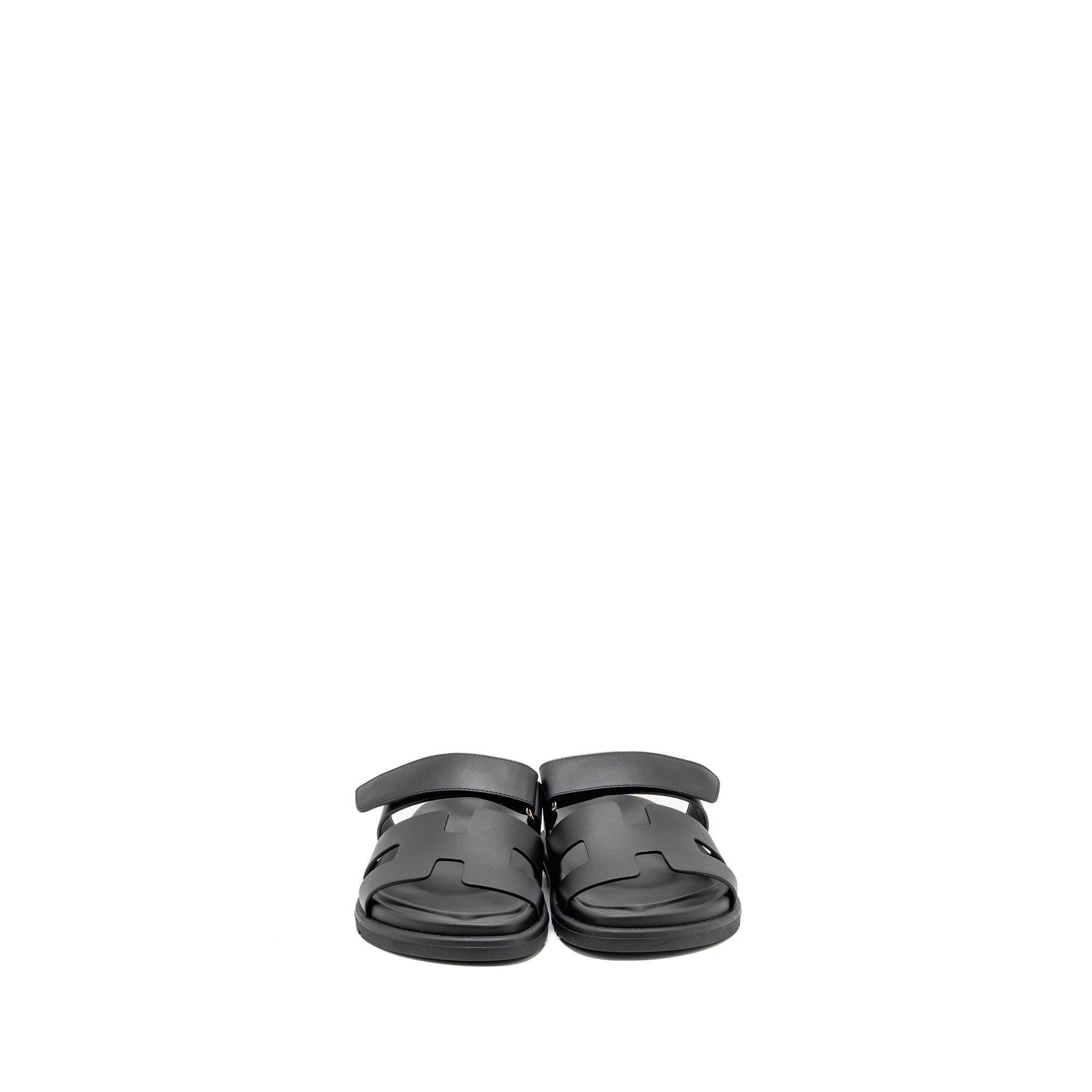hermes-size-36-chypre-sandals-calfskin-black