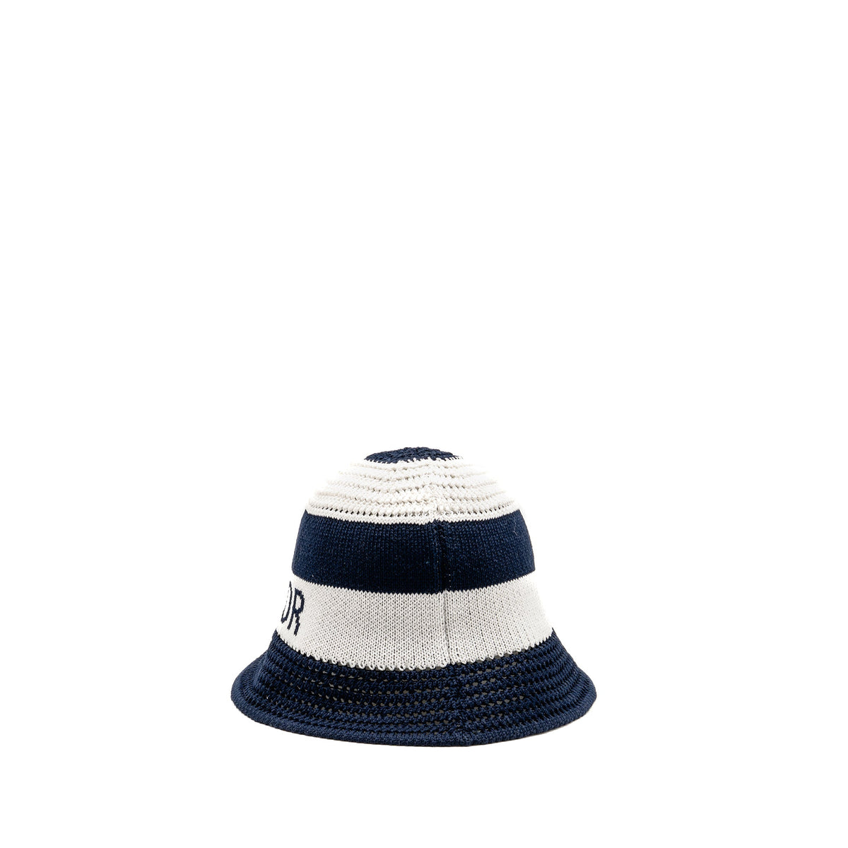 dior-size-s-d-tulipe-cloche-cotton-knit-blend-blue-white