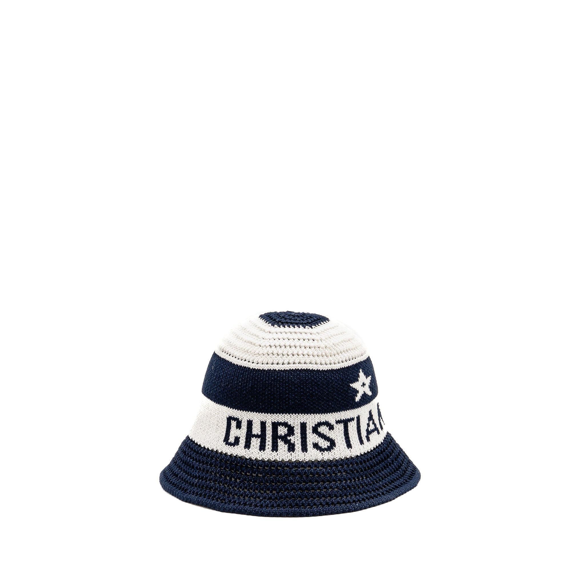 dior-size-s-d-tulipe-cloche-cotton-knit-blend-blue-white