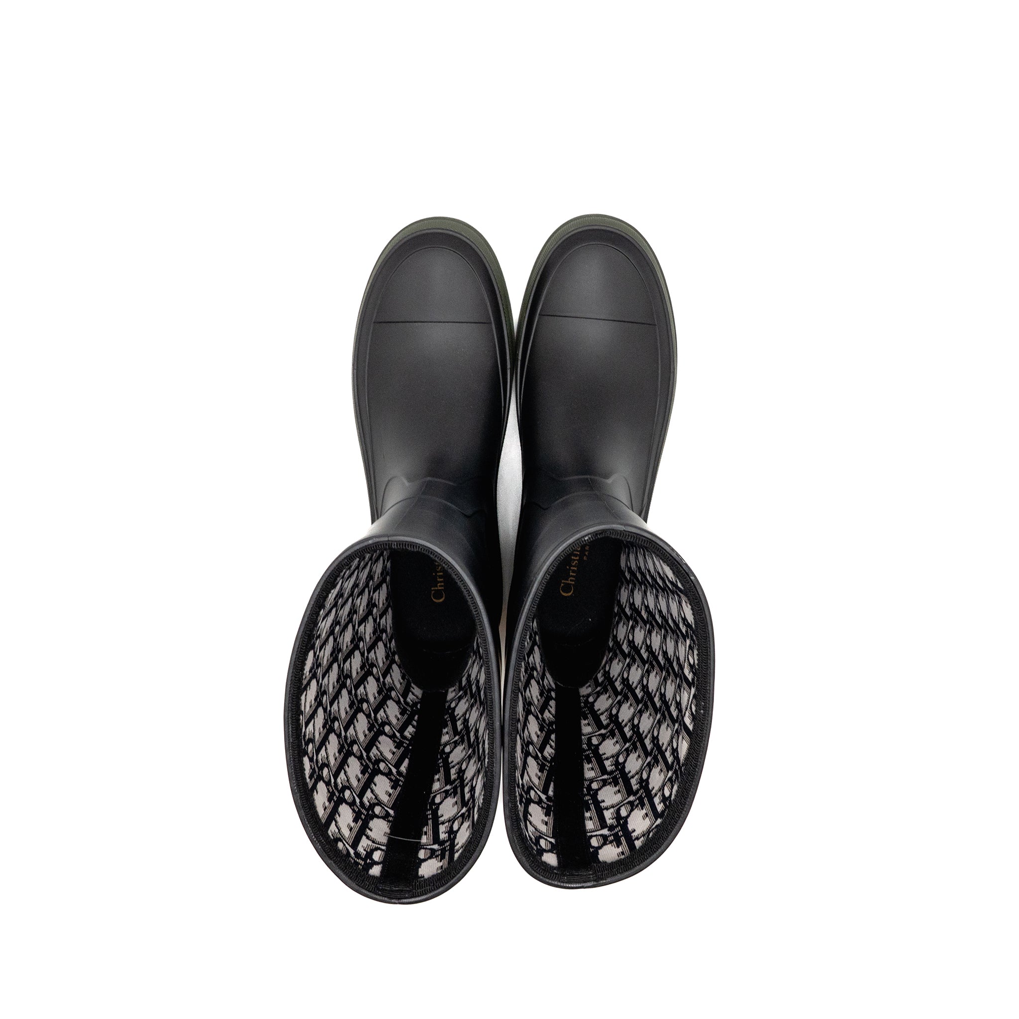 dior-size-39-diorunion-rain-boot-rubber-black-dark-green