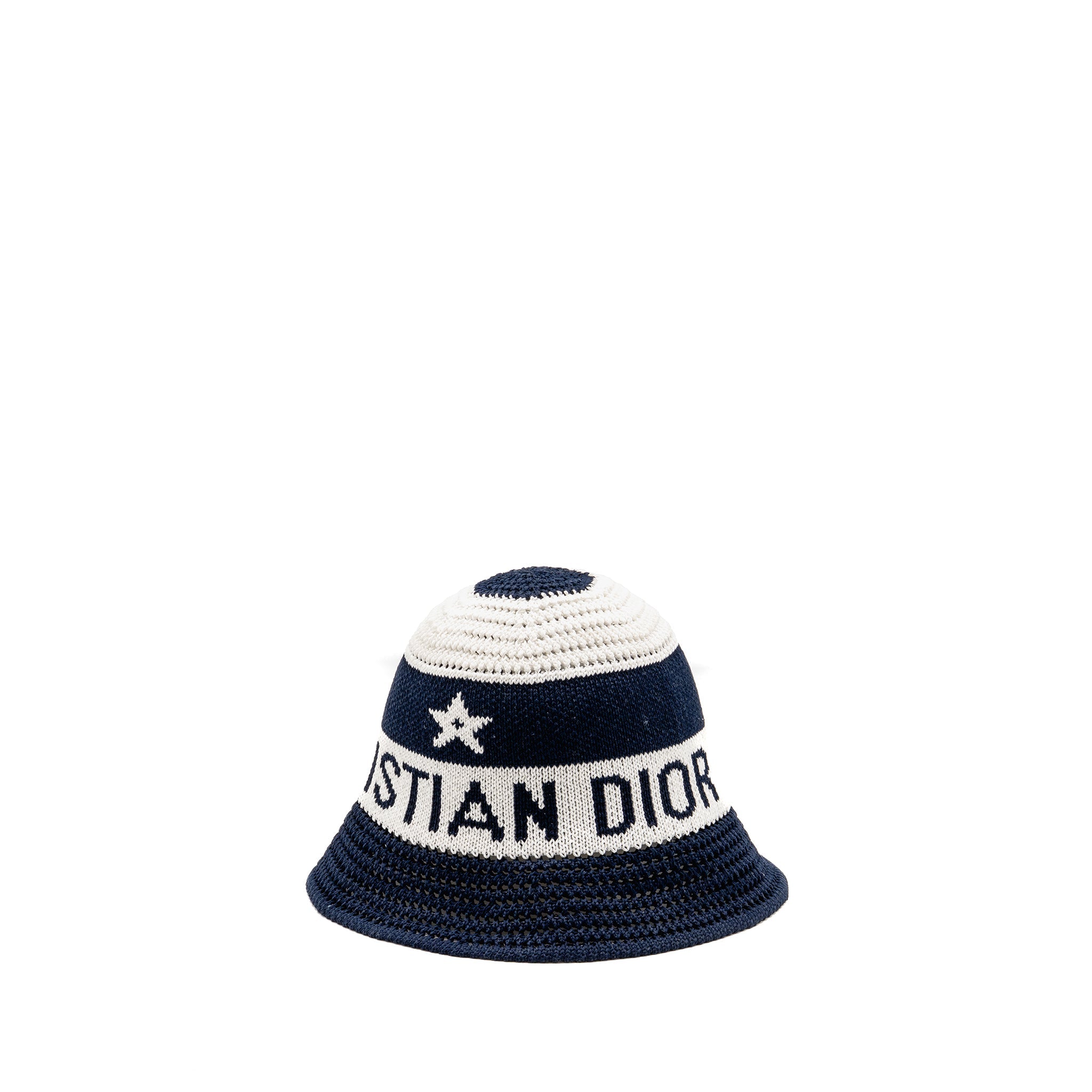 dior-size-s-d-tulipe-cloche-cotton-knit-blend-blue-white